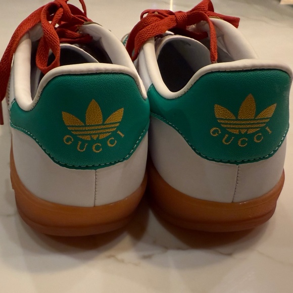 adidas Sneakers in White, Red, Green, and Tan - Picture 2 of 9